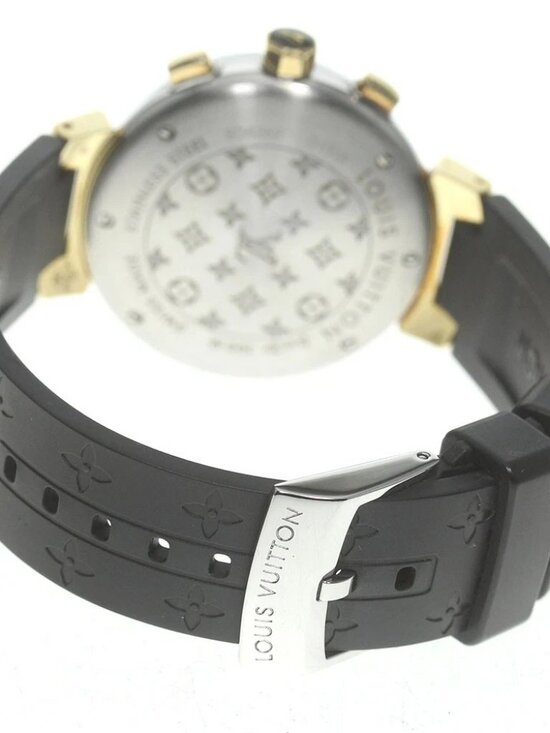 LOUIS VUITTON Tambour Chrono LV Cup Q1325 Date Quartz Boy\'s Watch_719649 main image 7